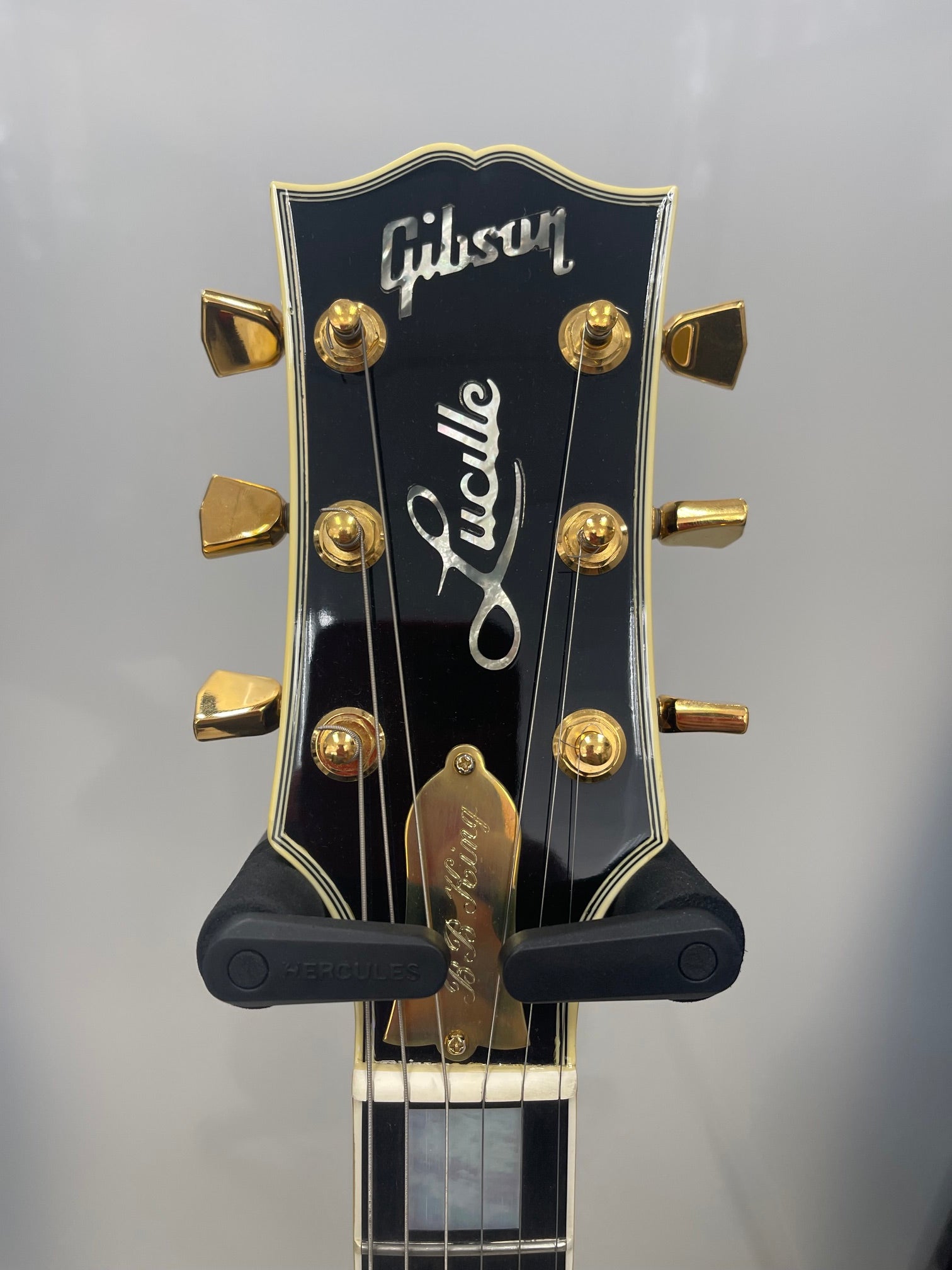 Gibson BB King Signature Lucille USED  -Hollow Body Electric Guitar - Black GBBKLUCSIG