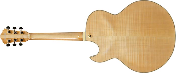 Ibanez George Benson Hollow Body Electric Guitar w/ Bound Ebony Fingerboard - Natural LGB30NT