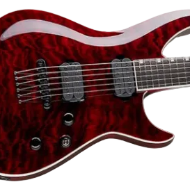 ESP LTD H3-1000 Electric Guitar w/ Macassar Ebony Fingerboard - See Thru Black Cherry LH31000QMSTBC