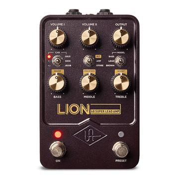 Universal Audio Lion '68 Super Lead Amp Emulator Effect Pedal