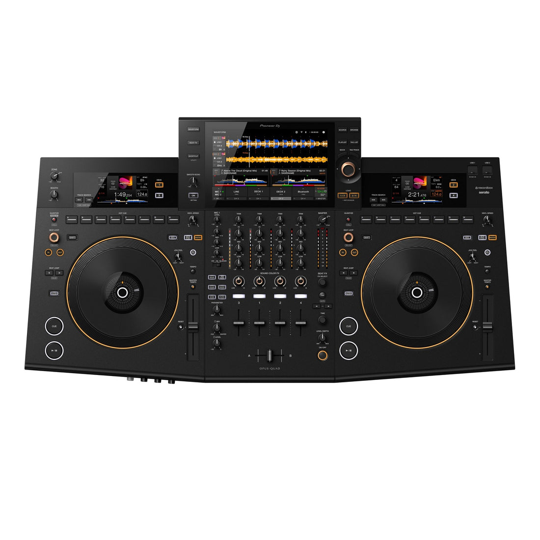 Pioneer DJ Professional 4-Channel All-In-One DJ System - Black OPUS-QUAD