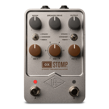 Universal Audio OX Stomp Dynamic Speaker Emulator Stereo Pedal