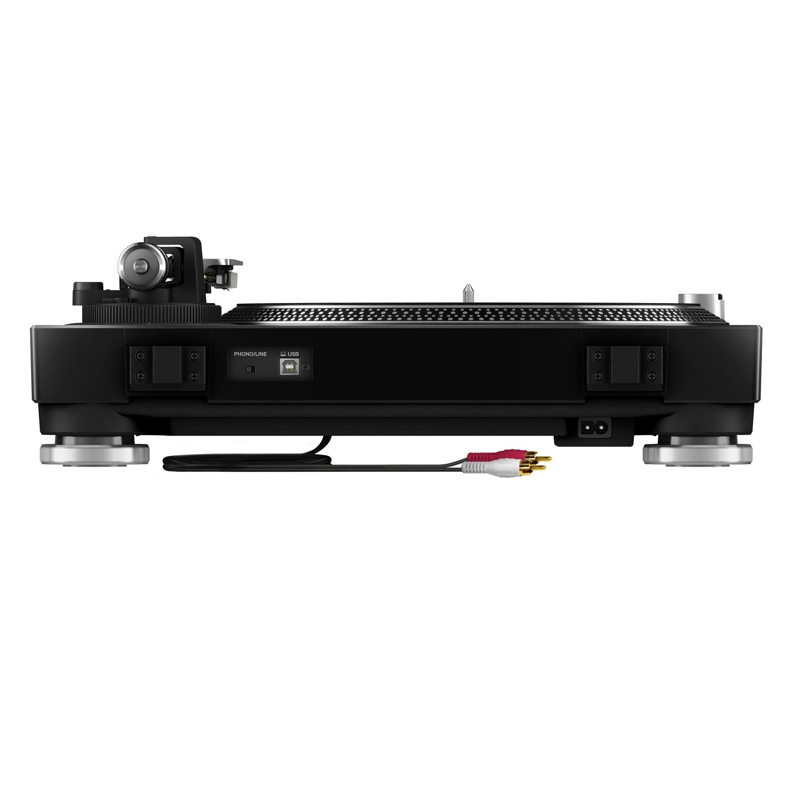 Pioneer DJ PLX-500-K Turntable with Direct-drive Motor, Preamplifier, Headshell with Cartridge and Stylus, and USB-Black