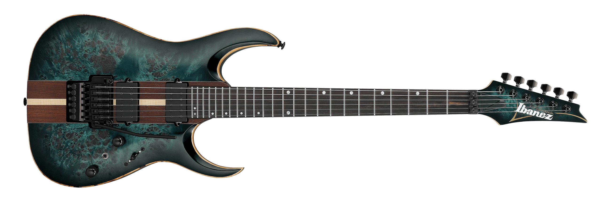 Ibanez RGA Series Premium Electric Guitar w/ Ebony Fingerboard - Cosmic Blue Burst RGA20P1PBCUL