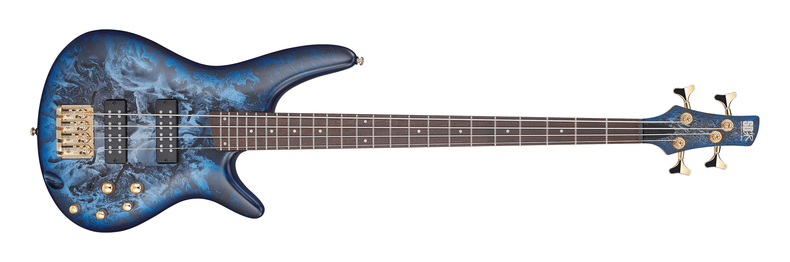 Ibanez Soundgear 4-String Electric Bass w/ Jatoba Fingerboard - Cosmic Blue Frozen Matte SR300EDXCZM
