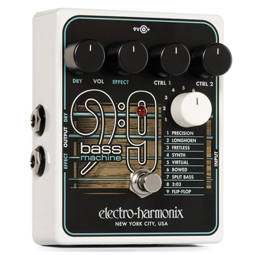 ElectroHarmonix BASS9 Bass Machine Effect Pedal