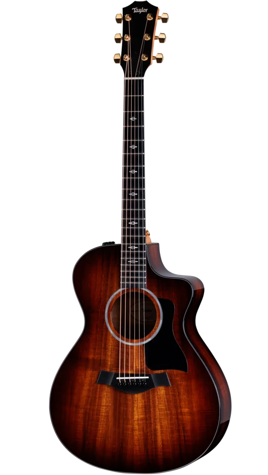 Taylor Guitars 200 Series Deluxe Grand Concert Acoustic/Electric Guitar - Hawaiian Koa 222CE-K-DLX