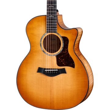 Taylor Guitars 600 Series Grand Auditorium Cutaway Acoustic/Electric Guitar - Antique Blonde 614CE