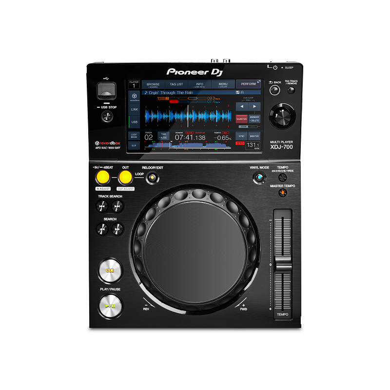 Pioneer DJ XDJ-700 Compact DJ Media Player. Wi-Fi Playback, Advanced Playback Options, and Pro DJ Link Interconnectivity