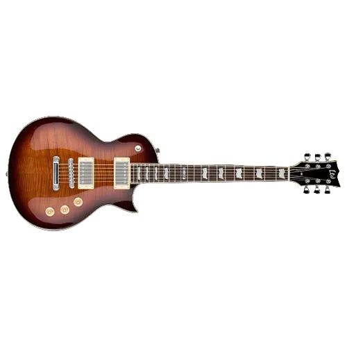 ESP LTD Eclipse Series EC-256 Electric Guitar w/ Roasted Jatoba Fingerboard - Dark Brown Sunburst