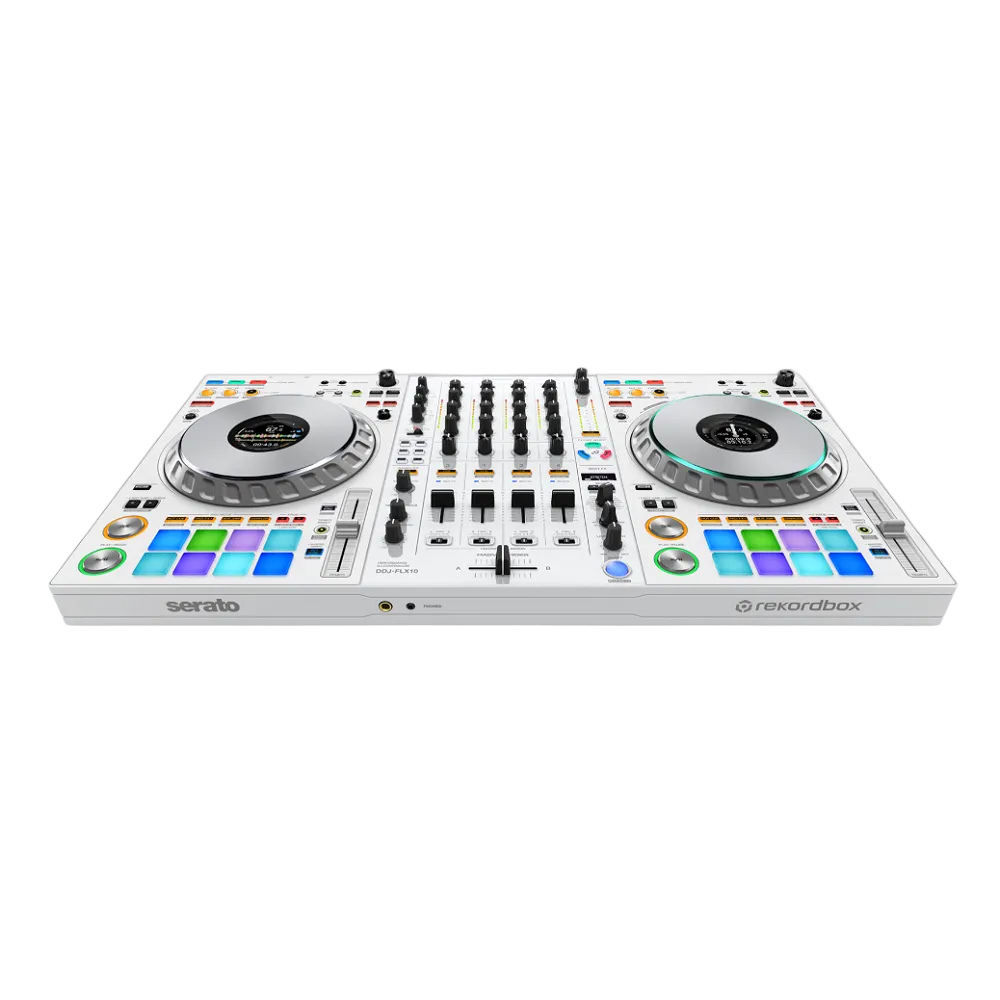 Pioneer DJ 4-Channel DJ Controller for rekordbox and Serato DJ Pro - White (LIMITED EDITION)