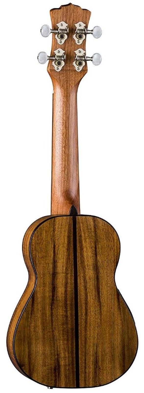 Luna Guitars High Tide Koa Soprano Ukulele Acoustic-Electric Ukulele - Satin Natural