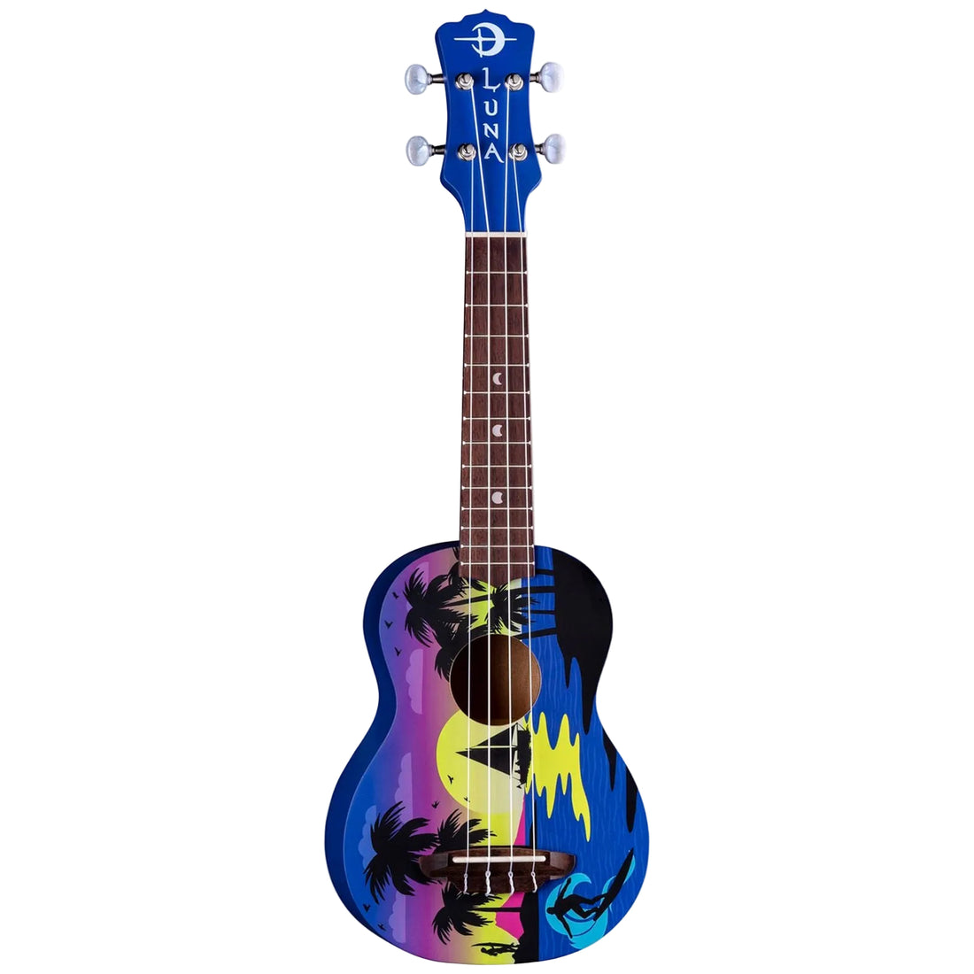 Luna Guitars Kauwela Summer Tenor Ukulele w/ Gigbag