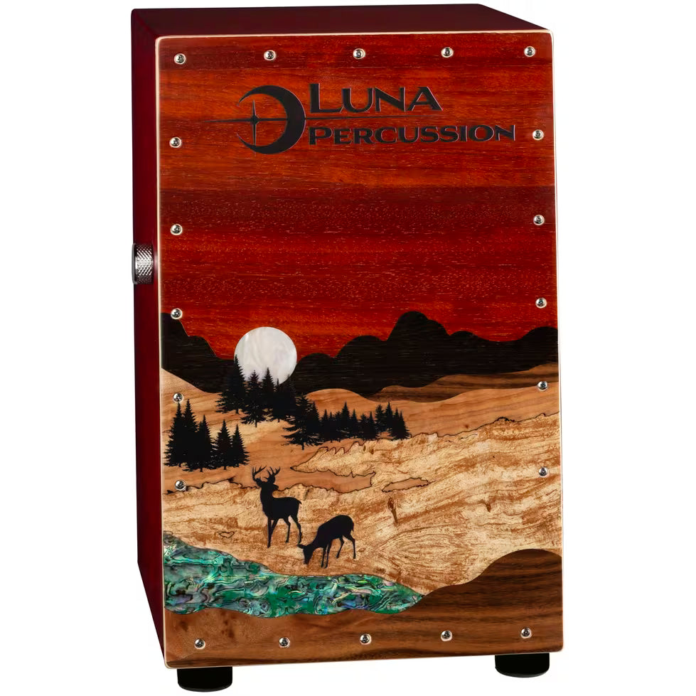 Luna Guitars Vista Deer Cajon w/ Bag