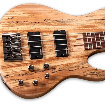 ESP LTD 4-String Electric Bass w/ Roasted Jatoba Fingerboard - Natural Satin LB204SMNS