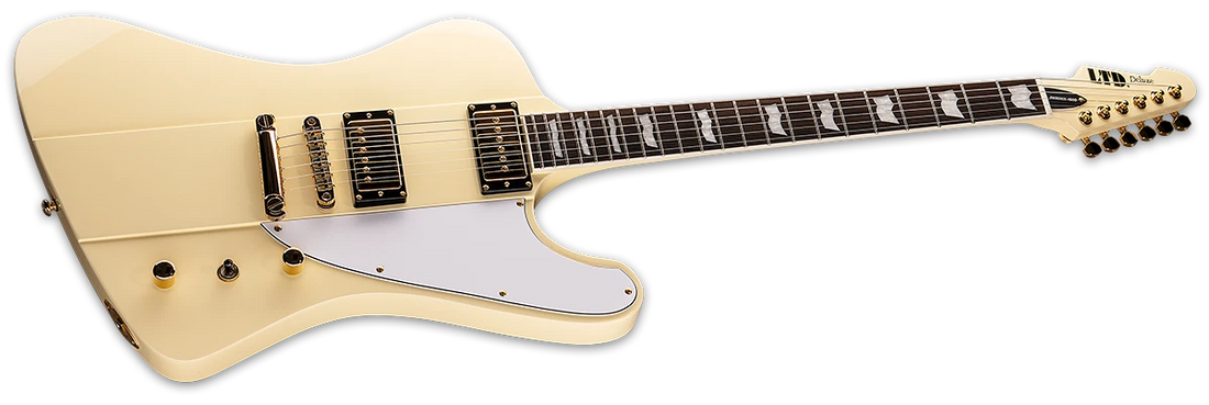 ESP LTD Phoenix-1000 Electric Guitar w/ Macassar Ebony Fingerboard - Vintage White