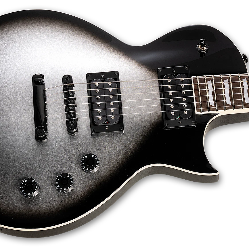 ESP LTD Eclipse EC-256 Electric Guitar w/ Rosewood Fingerboard - Silver Sunburst LEC256SSB