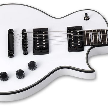ESP LTD Eclipse 200 Series Electric Guitar w/ Roasted Jatoba Fingerboard - Snow White LEC256SW