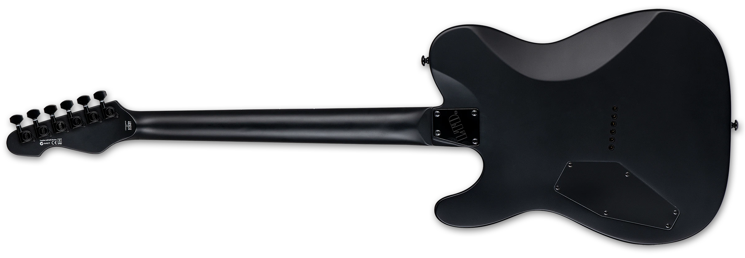 ESP LTD TE-201 Electric Guitar, Black LTE201BLK