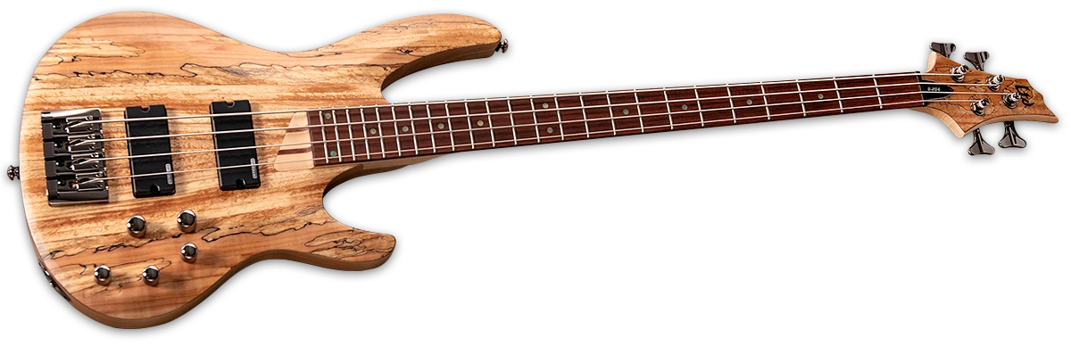 ESP LTD 4-String Electric Bass w/ Roasted Jatoba Fingerboard - Natural Satin LB204SMNS