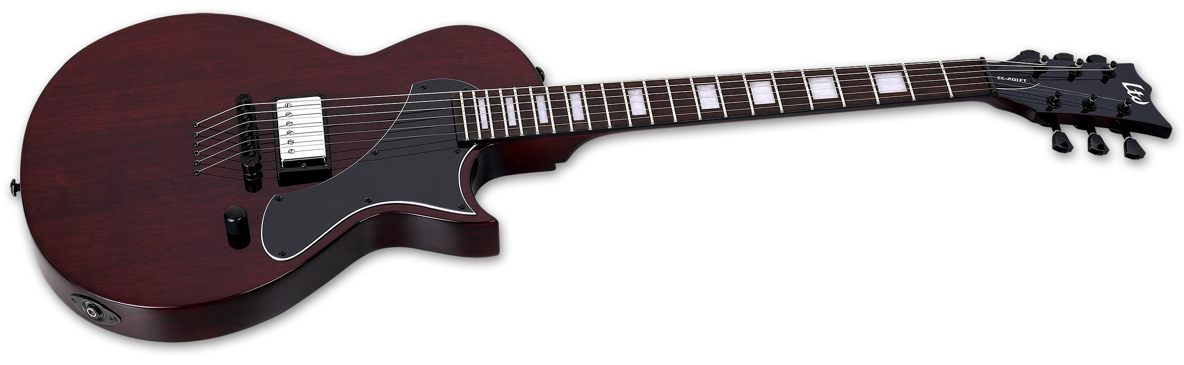 ESP LTD EC-201FT Electric Guitar w/ Rosewood Fingerboard - See Thru Black Cherry LEC201FTSTBC
