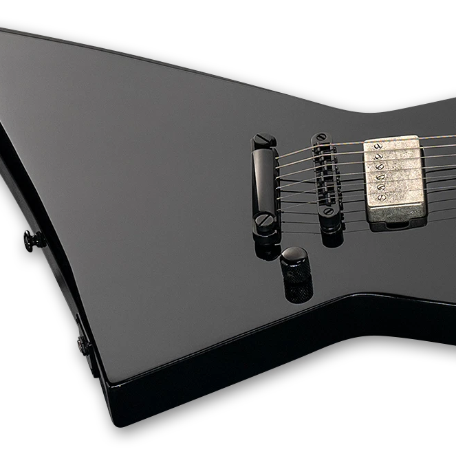 ESP LTD EX-201 Electric Guitar w/ Rosewood Fingerboard - Black LEX201BLK