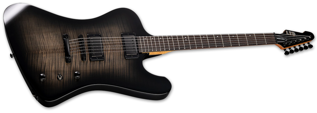 ESP LTD Phoenix-200DX Electric Guitar w/ Rosewood Fingerboard - Black Burst