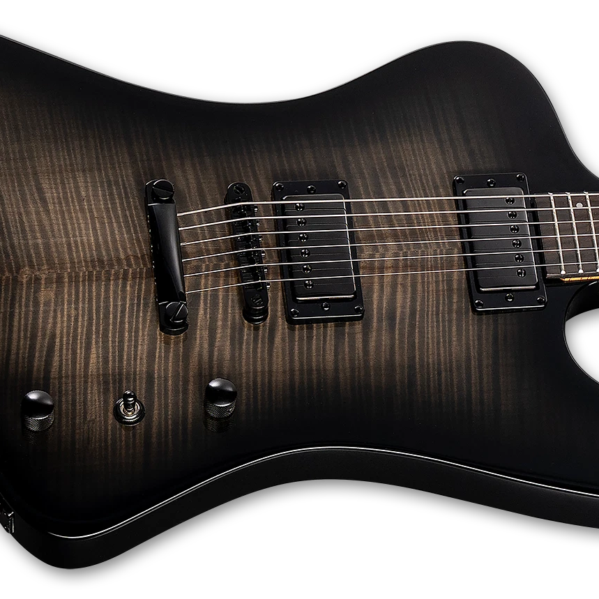 ESP LTD Phoenix-200DX Electric Guitar w/ Rosewood Fingerboard - Black Burst LPHX200DXBLKB