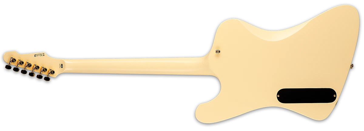 LTD Phoenix-1000 Electric Guitar w/ Macassar Ebony Fingerboard - Vintage White LPHOENIX1000VW