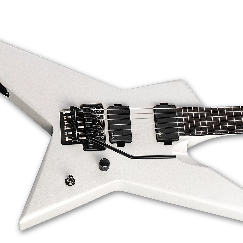 ESP LTD RS 1000 Series Electric Guitar w/ Macassar Ebony Fingerboard - Pearl White LRS1000PW
