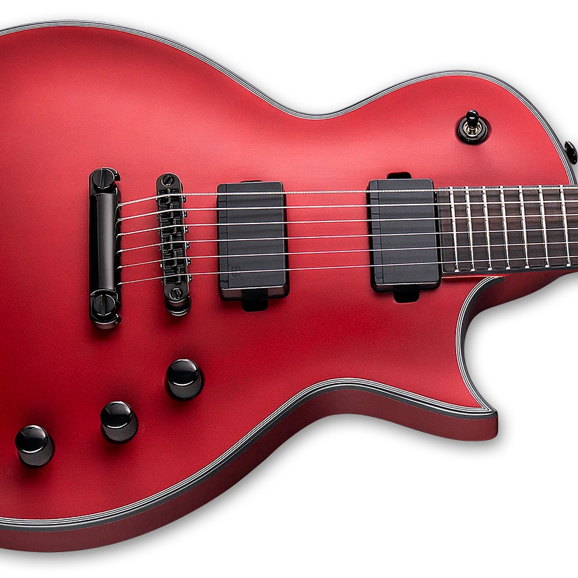 ESP LTD Eclipse 1000 Series Electric Guitar w/ Macassar Ebony Fingerboard - Candy Apple Red Satin