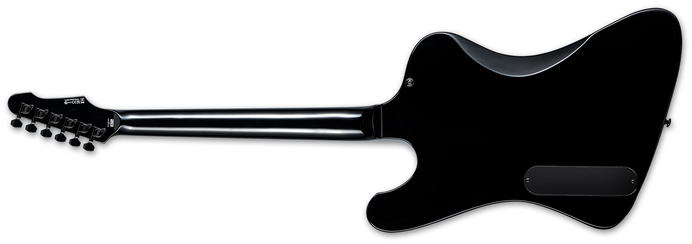 ESP LTD Phoenix-201 Electric Guitar w/ Rosewood Fingerboard - Black Gloss LPHOENIX201BLK