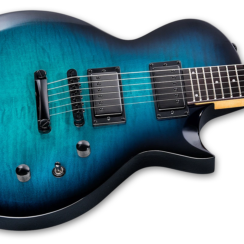 ESP LTD EC-200DX Electric Guitar w/ Rosewood FIngerboard - Blue Burst LEC200DXBLB
