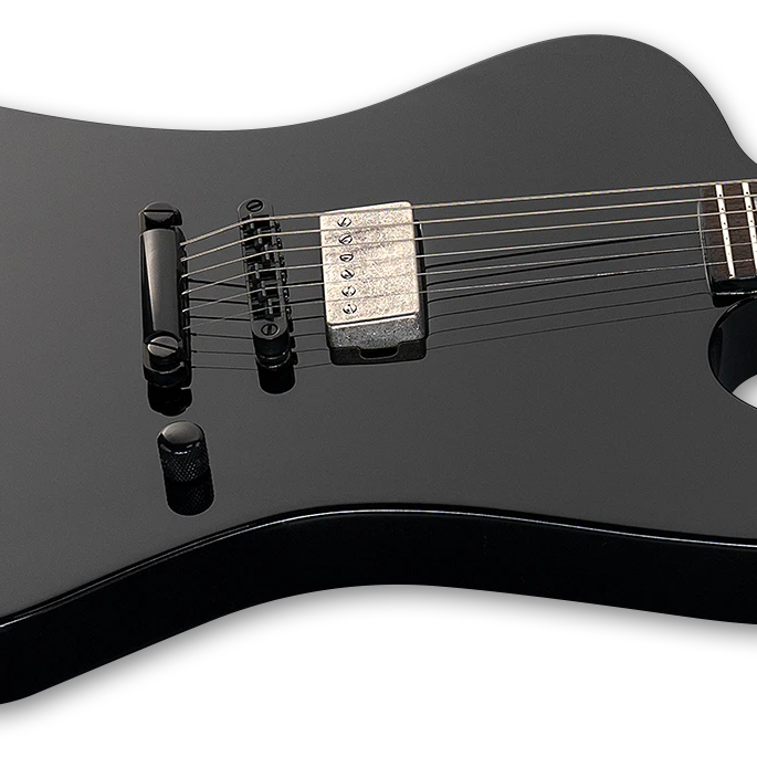 ESP LTD Phoenix-201 Electric Guitar w/ Rosewood Fingerboard - Black Gloss LPHOENIX201BLK