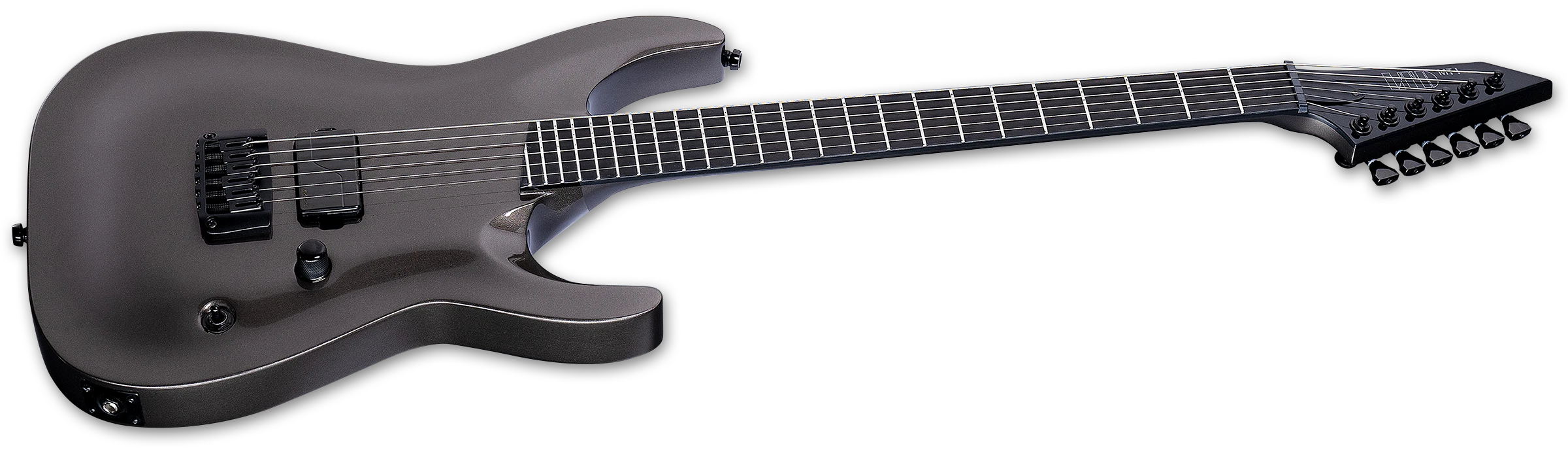 ESP LTD MT-I Electric Guitar w/ Macassar Ebony Fingerboard - Obsidian Metallic w/ Case LMTIOBSM