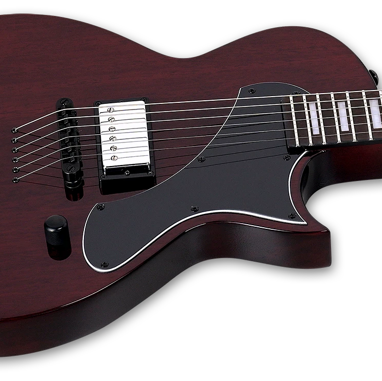 ESP LTD EC-201FT Electric Guitar w/ Rosewood Fingerboard - See Thru Black Cherry LEC201FTSTBC