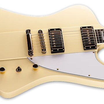 LTD Phoenix-1000 Electric Guitar w/ Macassar Ebony Fingerboard - Vintage White LPHOENIX1000VW