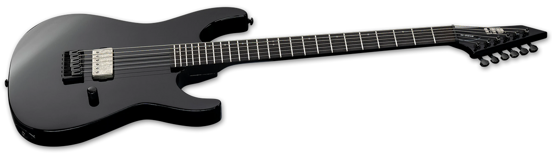 ESP LTD M-201 Baritone HT Electric Guitar w/ Rosewood Fingerboard - Black