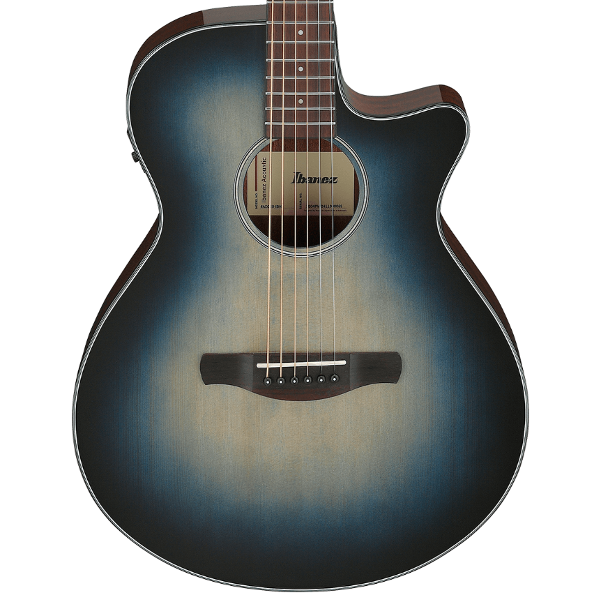 Ibanez AEG50IBH AEG Series Acoustic/Electric Guitar - Indigo Blue Burst High Gloss