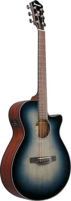 Ibanez AEG50IBH AEG Series Acoustic/Electric Guitar - Indigo Blue Burst High Gloss