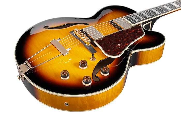 Ibanez Artcore Expressionist Hollow Body Electric Guitar - Antique Yellow Burst  AF95FMAYS