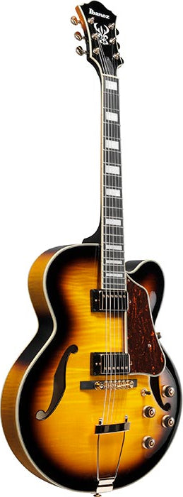 Ibanez Artcore Expressionist Hollow Body Electric Guitar - Antique Yellow Burst  AF95FMAYS