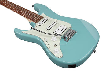 Ibanez Left Handed Electric Guitar w/ Jatoba Fingerboard - Purist Blue AZES40LPRB