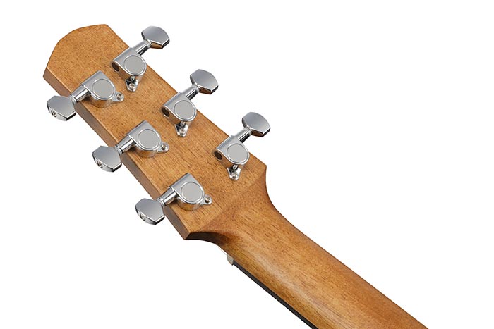 Ibanez Piccolo Acoustic Guitar w/ Purpleheart Fingerboard - Dark Brown Open Pore EWP13-DBO
