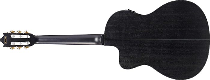 Ibanez Classical Cut-Away Guitar w/ Electronics - Open Pore Blueberry