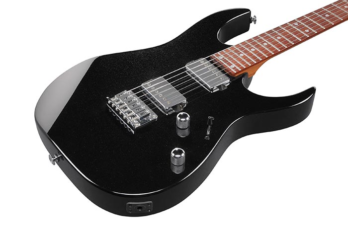 Ibanez Gio Electric Guitar w/ Jatoba Fingerboard - Black Night GRG121SPBKN