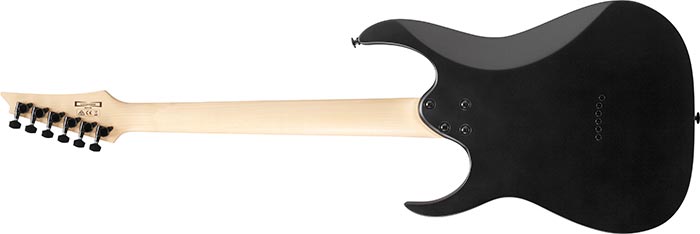 Ibanez Gio Series Electric Guitar w/ Bound Purpleheart Fingerboard - Flat Black GRG131DXBKF