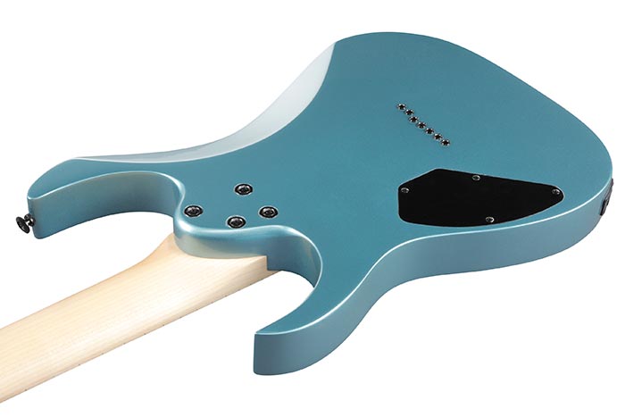 Ibanez Gio 7-String Electric Guitar w/ Maple FIngerboard - Metallic Light Blue GRG7221MMLB