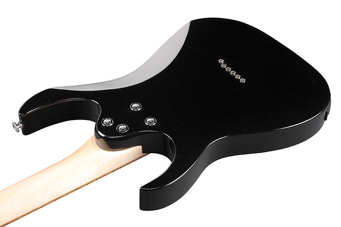 Ibanez Gio miKro Electric Guitar w/ Jatoba Fingerboard - Black Night GRGM21BKN