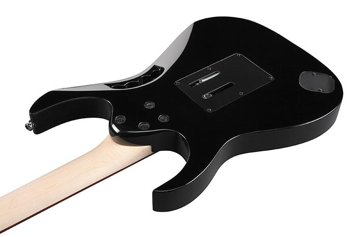 Ibanez Signature Steve Vai JEM Jr Electric Guitar w/ Jatoba FIngerboard - Black JEMJRBK
